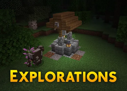 Explorations — Minecraft mod, rasm 1