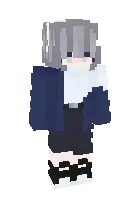 Ko‘k kiyimdagi qiz