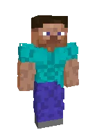 Baquvvat Steve — Minecraft skin, rasm 1
