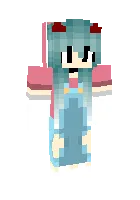 Orzuyimdagi qo'g'irchoq — Minecraft skin, rasm 1