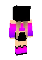 Lunilo qizchasi — Minecraft skin, rasm 1