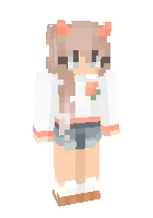 Gulli yozgi qiz — Minecraft skin, rasm 1