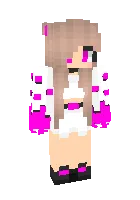 Pushti olov — Minecraft skin, rasm 1