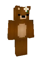 Gulli ayiq — Minecraft skin, rasm 1