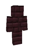 Do'zax g'ishti skini — Minecraft skin, rasm 1