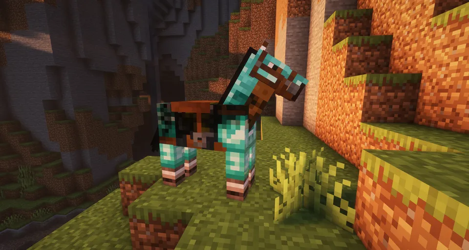 Animal Armor Trims - Horse — Minecraft mod, rasm 4
