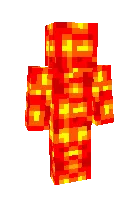 Lava skini — Minecraft skin, rasm 1