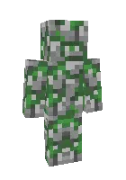 Qoplangan tosh skini — Minecraft skin, rasm 1