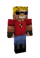 Red Nuckem — Minecraft skin, rasm 1