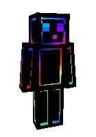 Neon slime — Minecraft skin, rasm 1
