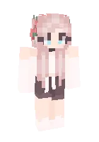 Gulli qiz — Minecraft skin, rasm 1
