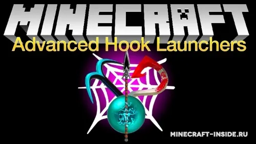 Advanced Hook Launchers — Minecraft mod, rasm 1