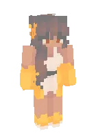 Yozgi qiz — Minecraft skin, rasm 1