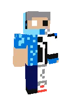 Herobrine Kra666_ProYt — Minecraft skin, rasm 1
