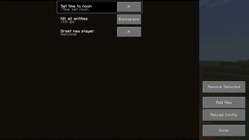 Chat Binds — Minecraft mod, rasm 3