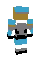 Kiborg — Minecraft skin, rasm 1