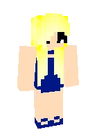 Blond hair — Minecraft skin, rasm 1