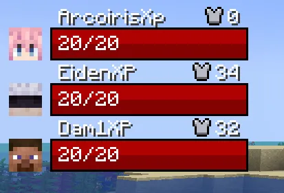Epic RPG: Party Hud — Minecraft mod, rasm 2