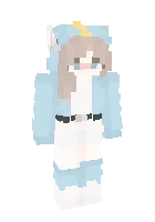 Yinorog qiz — Minecraft skin, rasm 1