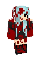 killer girl — Minecraft skin, rasm 1