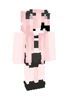 Anime cat girl — Minecraft skin, rasm 1