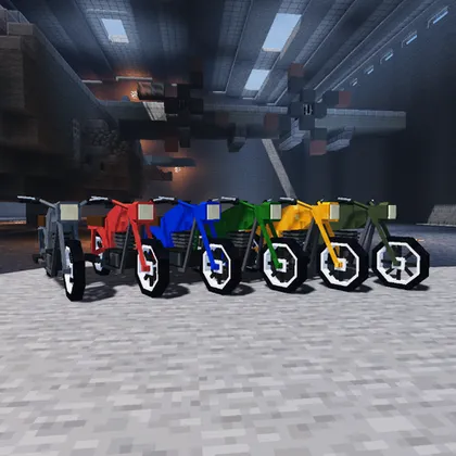 MineBikes — Minecraft mod, rasm 1