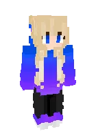 Qizcha — Minecraft skin, rasm 1