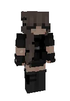 Go‘zal qiz — Minecraft skin, rasm 1