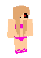 monster girl bikini — Minecraft skin, rasm 1