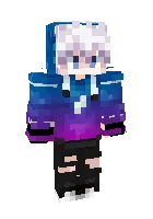 Noobik Rubik — Minecraft skin, rasm 1