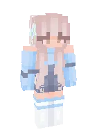 Girl cute skin — Minecraft skin, rasm 1