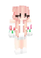 Candy qiz — Minecraft skin, rasm 1