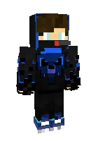 Johnny Cage — Minecraft skin, rasm 1