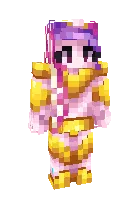 Princess Cadance — Minecraft skin, rasm 1