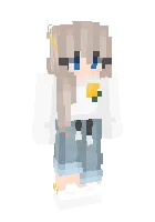 Girl flower — Minecraft skin, rasm 1
