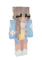 Lya tsatsa — Minecraft skin, rasm 1
