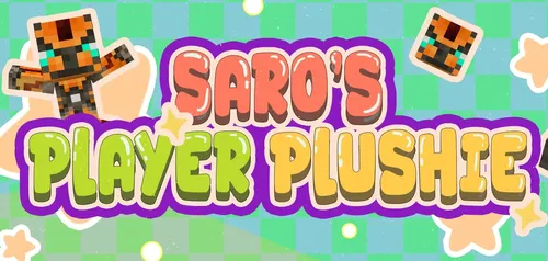 Saro´s Player Plushie — Minecraft mod, rasm 1
