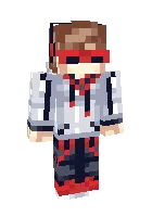 Lololoshka red — Minecraft skin, rasm 1