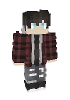Qahramon ammo yosh — Minecraft skin, rasm 1