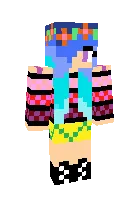 Malvina — Minecraft skin, rasm 1