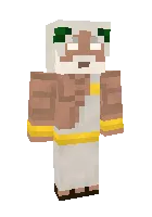 Xudo va qisqasi salom — Minecraft skin, rasm 1