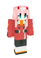 Zero_Two — Minecraft skin, rasm 1