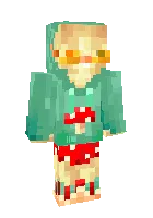 Oriblar fanati o'rdak — Minecraft skin, rasm 1