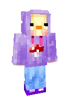 Maxsimali o'rdak — Minecraft skin, rasm 1