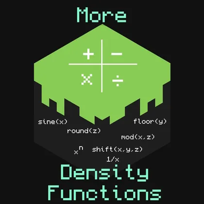 More Density Functions — Minecraft mod, rasm 1