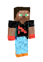 Chiziqli Jek — Minecraft skin, rasm 1