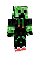 Naushnikdagi Kriper — Minecraft skin, rasm 1
