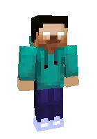 Herobrine — Minecraft skin, rasm 1