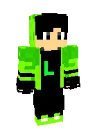 Larok kanaliga obuna bo'ling — Minecraft skin, rasm 1