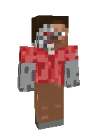 Kiborg — Minecraft skin, rasm 1
